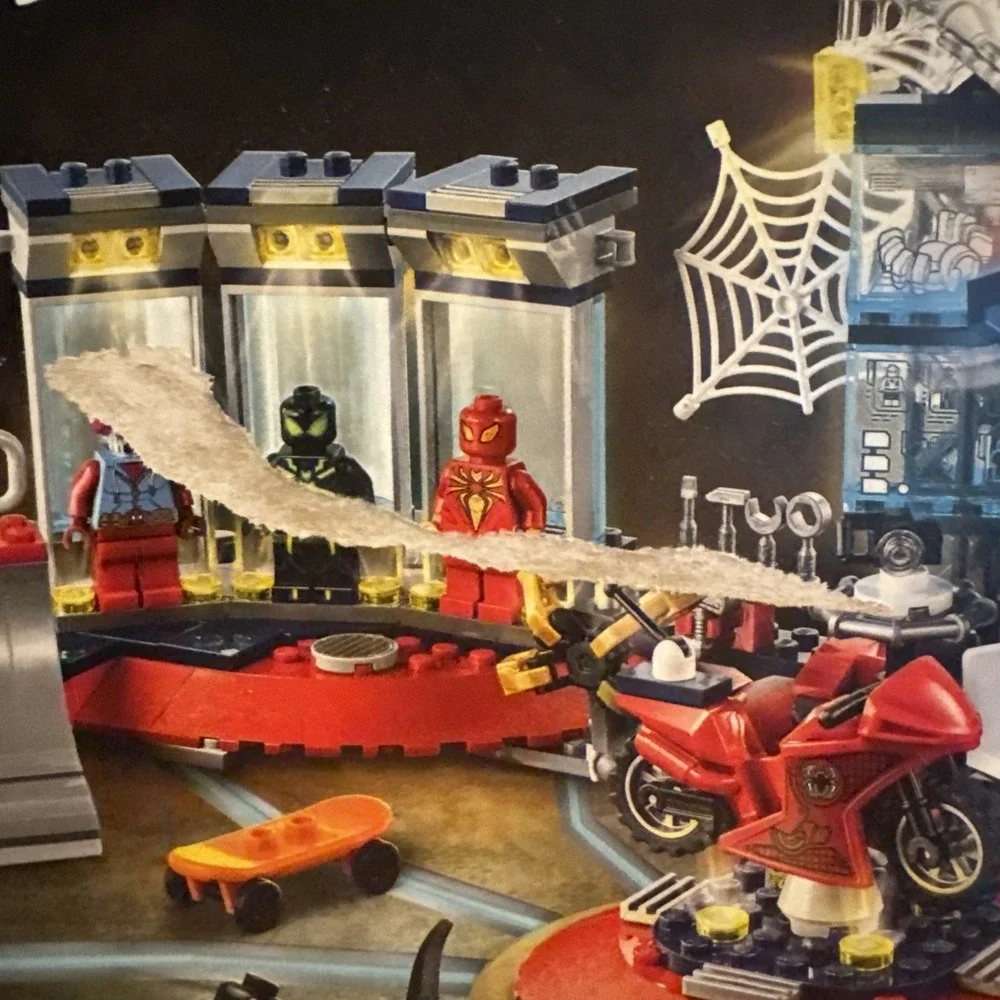 76175 ATTACK ON THE SPIDER LAIR lego NEW legos set man VENOM iron ultimate armor